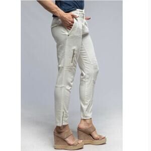 MAC Rich Cargo‎ Denim Jeans Size 28 Marshmallow Color Deadstock Everyday Preppy